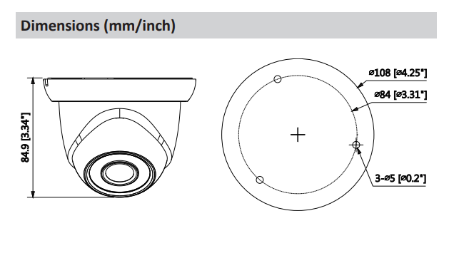 DAHUA DH-IPC-HDW1230S