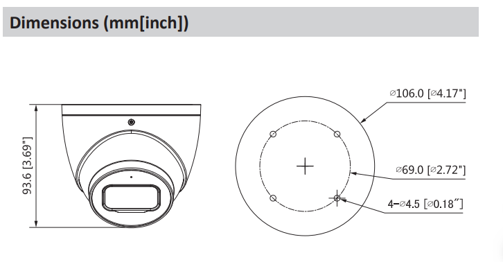 DAHUA DH- IPC-HDW5442TM-AS