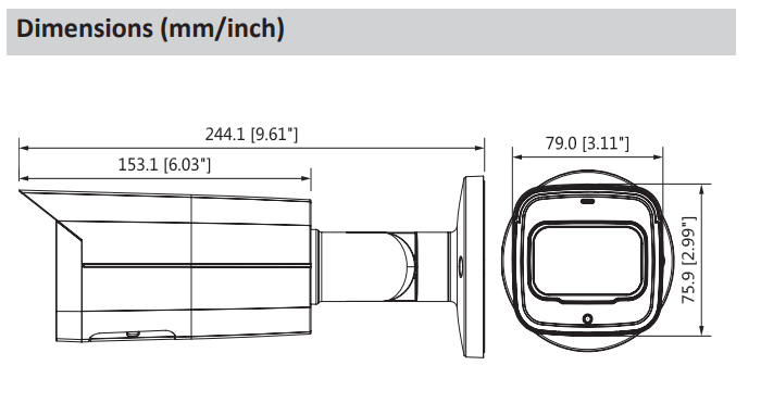 DAHUA DH-IPC-HFW4831T-ASE