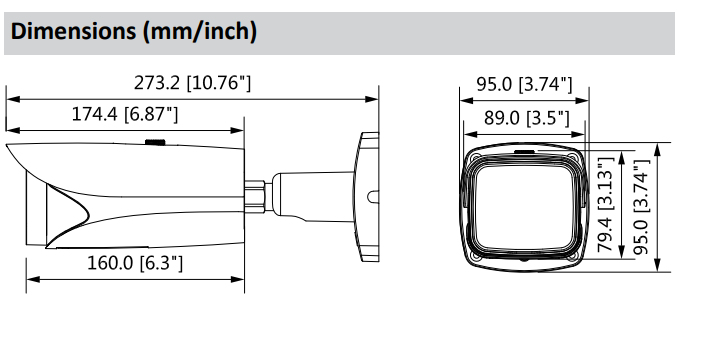 CAMARA SEGURIDAD STARLIGHT 1080P BULLET, HAC-HFW2231E - Compre