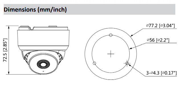 DAHUA DH-IPC-MDW4330-M12