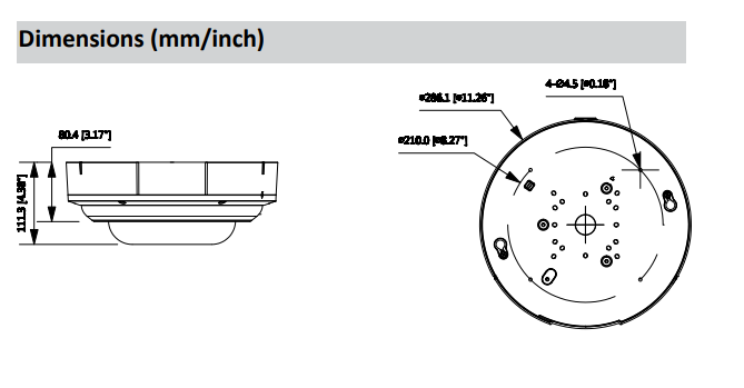 DAHUA IPC-PDBW5831-B360