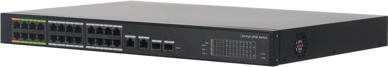 DAHUA DH-LR2226-24ET-360 24-Port PoE Switch with 8-Port ePoE