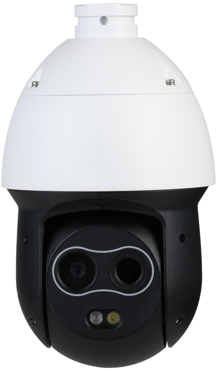 TPC-SD2221-T - DAHUA DH-TPC-SD2221-T Thermal Network Hybrid Speed Dome Camera DH-TPC-SD2221P-T Support temperature measurement,smoking detection Smart alarm linkage with white light & loudspeaker Fire detection & alarm DH-TPC-SD2221N-T 