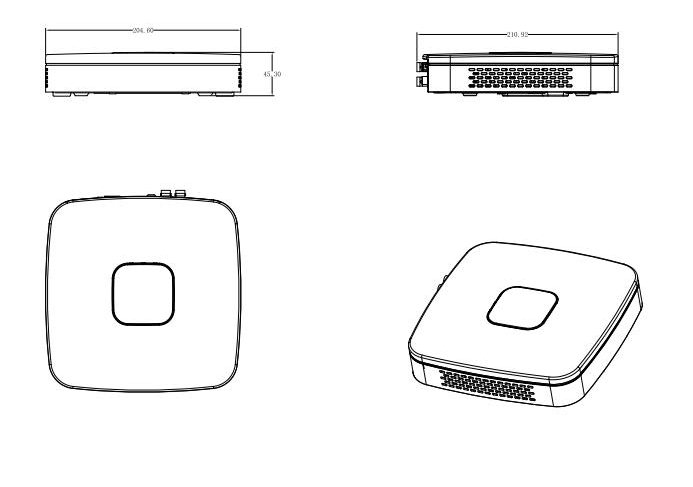 dahua xvr4104cnx1