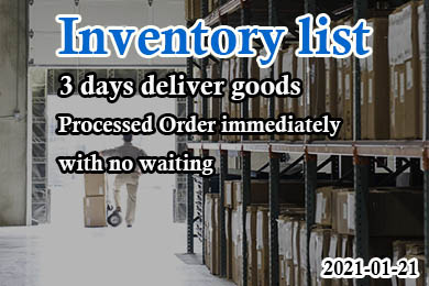 DAHUA  Products Inventory list 2021-05-12
