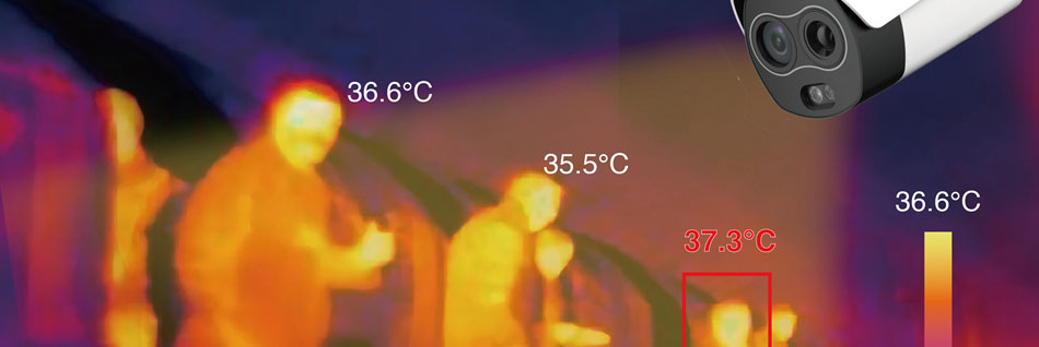 Accurate temperature
monitoring, safe and
effective
Non-contact screening,
fast pass
Multi-person monitoring,
efficient access
Visual abnormal alert to
facilitate back-tracking
Non-mask detection for
the intelligent control